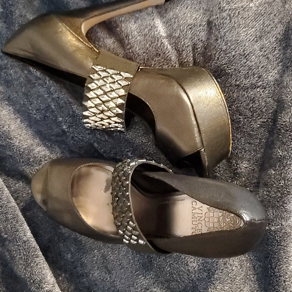 Black stilettos